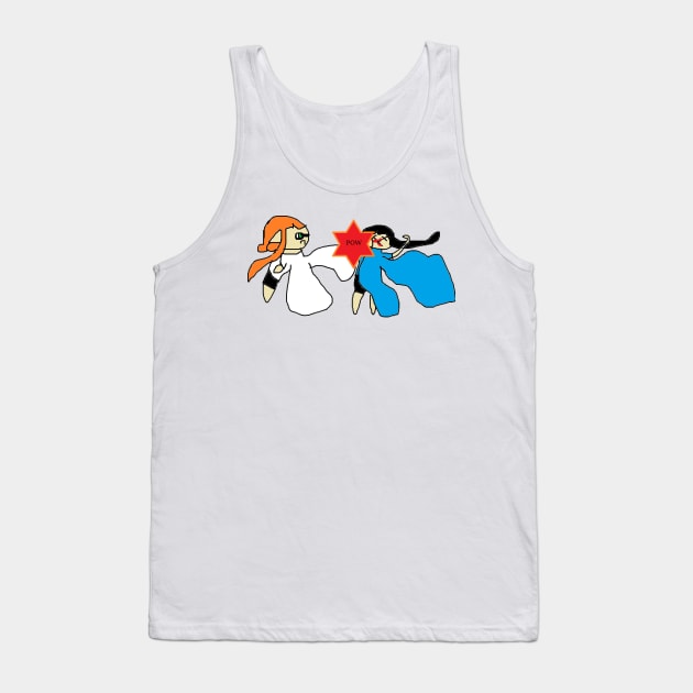 Big Tiddie Smack Down Tank Top by splatchargers